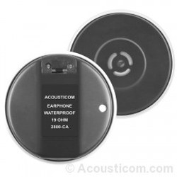 H-143 Earphones (19 Ohm) Waterproof H-143 Earphones (19 Ohm) Waterproof