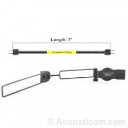 M-87/AIC with Boom and 6.25" Cable (5 Ohm)