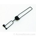 6.7" Black Microphone Boom