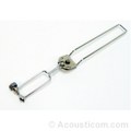 6.7" Chrome Microphone Boom