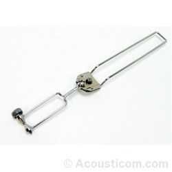 6.7" Chrome Microphone Boom
