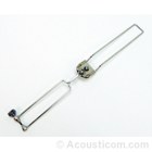 7.7" Chrome Microphone Boom