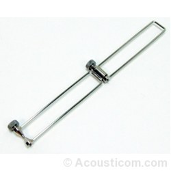 8" Chrome Microphone Boom 8" Chrome Microphone Boom