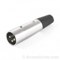 3-PIN Male XLR (Silver)