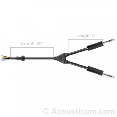 Fixed Wing Comm Cord (18028G-01)