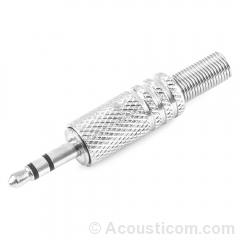3.5mm TRS Plug 1/8" (Metal)