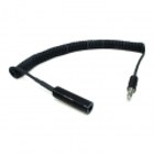 Military Headset Extension Cord (4 ft. Coiled)