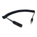 Military Headset Extension Cord (4 ft. Coiled)