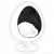 White Sound Egg Chair (Gray Foam)