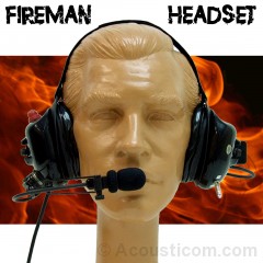 Fireman Headset with Talk-Thru (Motorola) Fireman Headset with Talk-Thru (Motorola)