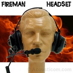 Fireman Headset (Motorola) Fireman Headset (Motorola)
