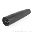 4-Pin Male XLR Connector (A4M - Black)
