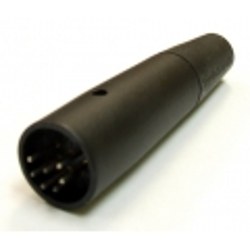 7-Pin Male XLR Connector (A7M - Black)